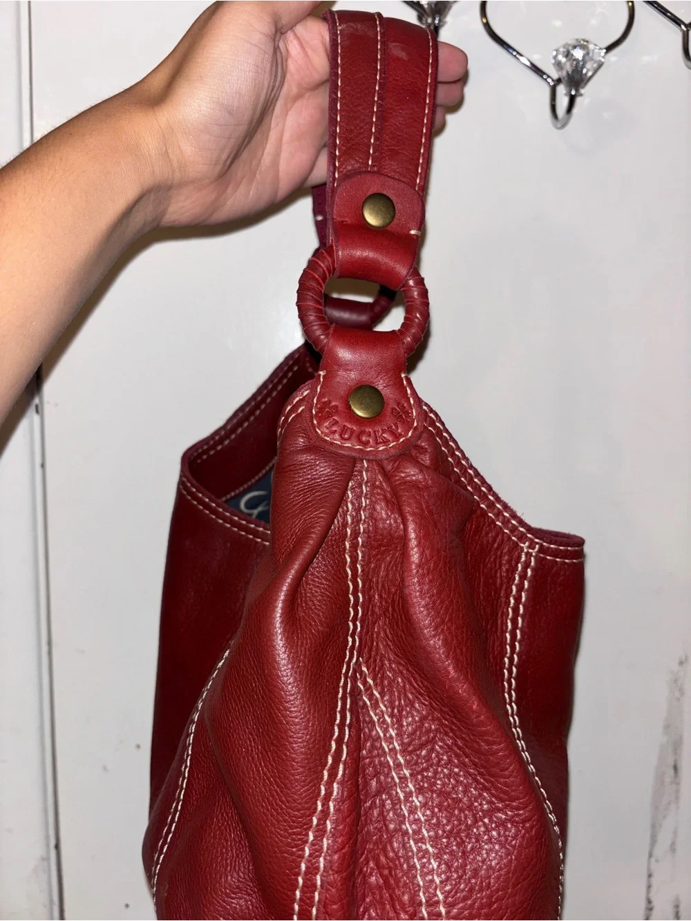 Lucky Brand soft leather